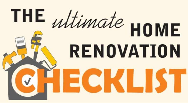 Checklist For Custom Home Renovation