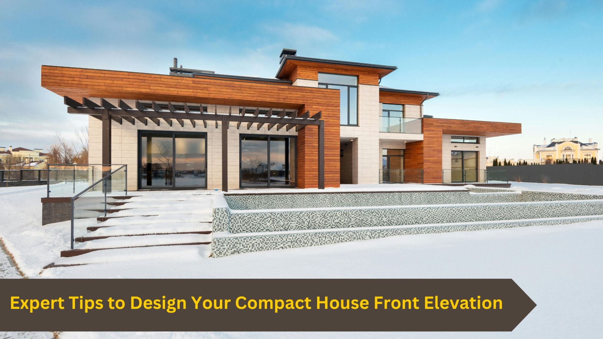 Expert Tips to Design Your Compact House Front Elevation - Impact Homes