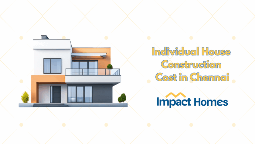 individual house construction cost in Chennai