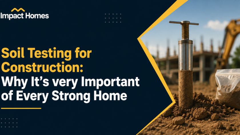 Soil testing for construction