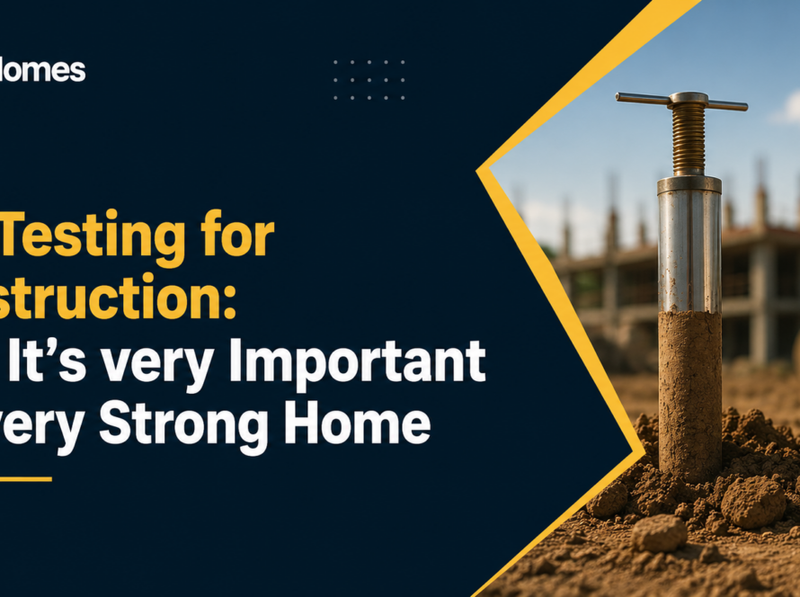 Soil testing for construction